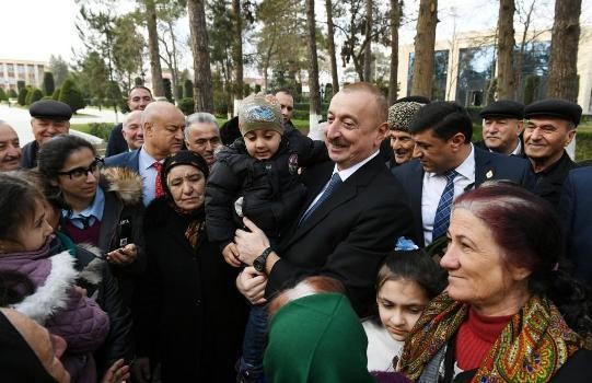 Azərbaycan Prezidenti Beyləqan Tarix-Diyarşünaslıq Muzeyinin açılışında iştirak edib (FOTO)