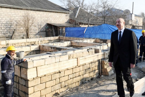 Prezident 3 rayonda zəlzələnin nəticələrinin aradan qaldırılması üçün 11 milyon manat ayırıb