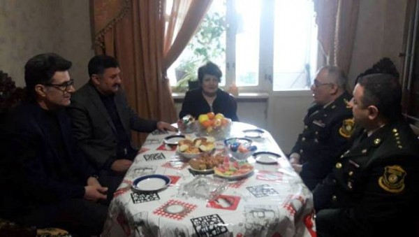 Şəhid ailələri ziyarət edildi - general-leytenant Arzu Rəhimovun təşəbbüsü ilə