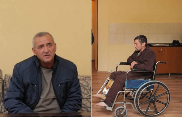 Erməni diversantın atası azərbaycanlı əsirlə görüşdü – Foto