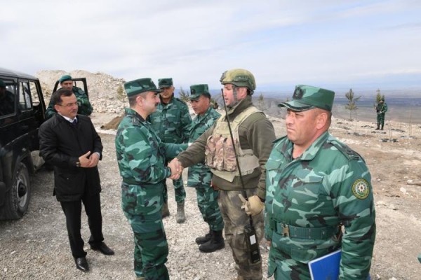 Elçin Quliyev Ermənistanla sərhədə gedib, döyüş fəaliyyətini yoxlayıb