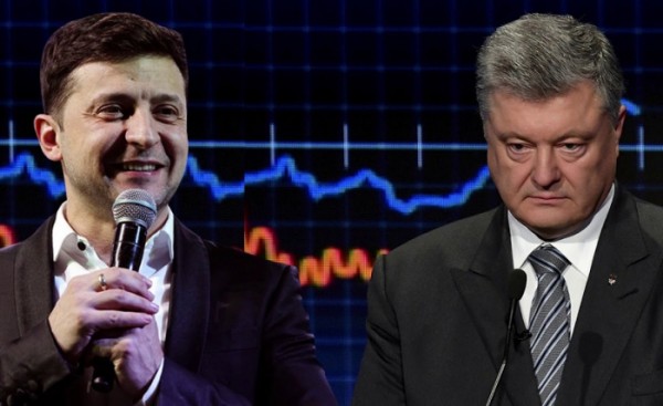 Zelenski Poroşenko ilə debatdan qaçdı