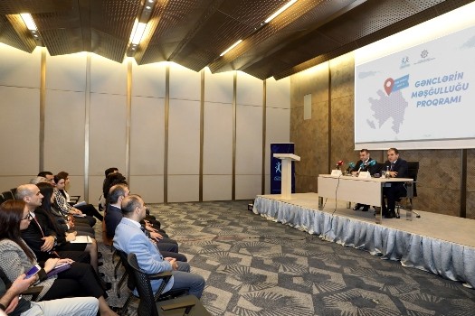 Dövlət Məşğulluq Xidməti və Gənclər Fondu Gənclərin  Məşğulluğu Proqramına başladı