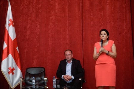 Salome Zurabişvili: “Gürcüstanda işsizlik çox yüksək səviyyədədir”