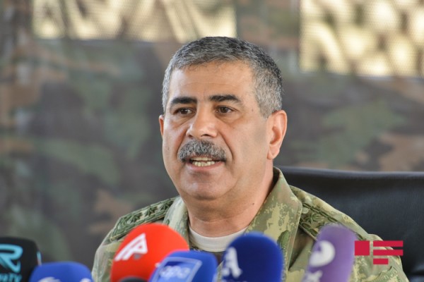 Zakir Həsənov: "Şəhid mayor mənim əmrimi icra edib, ərazidə döyüş hazırlığı ilə məşğul olub"