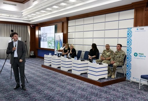 Xocalıda hər iki valideynini itirən gənclərimizlə diaspor gənclərinin görüşü olub