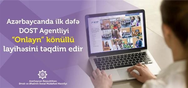 Azərbaycanda ilk dəfə - “Onlayn könüllü