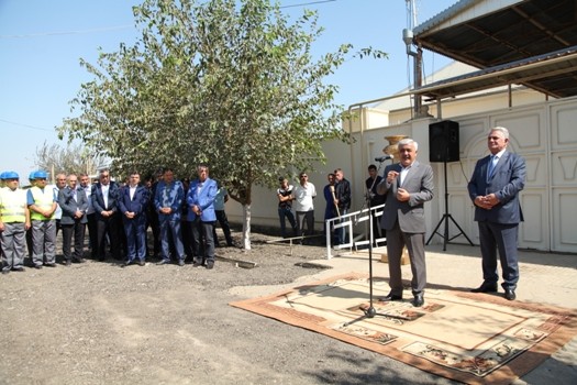 Biləsuvar rayonunun Xırmandalı kəndinin yeni yaşayış massivi qazlaşdırıldı