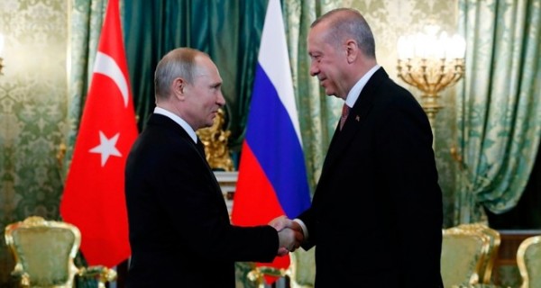 Ərdoğan və Putin Suriyadakı vəziyyəti müzakirə ediblər
