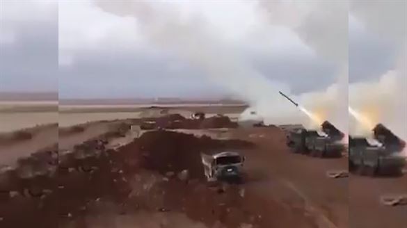 Resulayndakı terrorçuların mövqeləri belə vuruldu