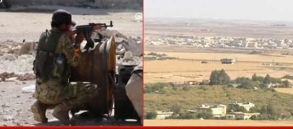 Tel-Abyadda atışma anları görüntüləndi - Kənd belə alındı