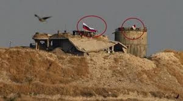 YPG-li terrorçular Rusiya bayrağı altına sığındı