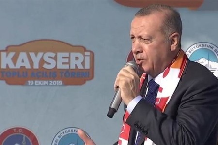 Ərdoğan: "150 saat bitəndə sərhədimiz terrorçulardan təmizlənməsə, özümüz təmizləyəcəyik"