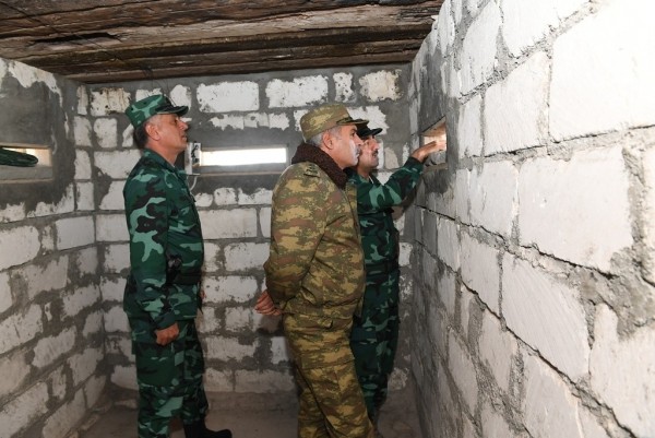 Elçin Quliyev və Xanlar Vəliyev Ermənistanla sərhədə gediblər