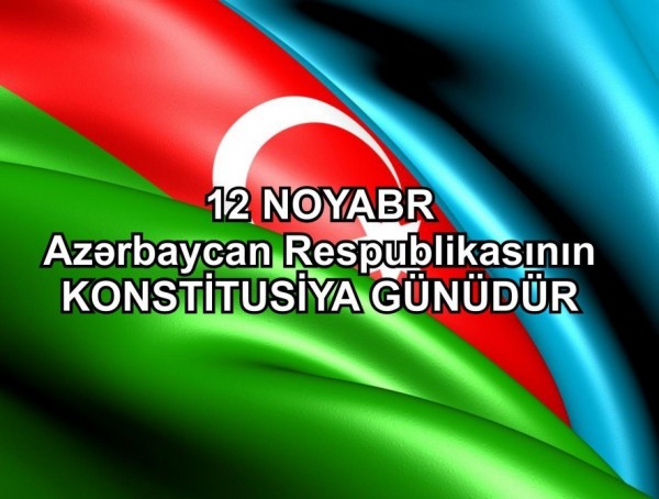 Bu gün Azərbaycanda Konstitusiya Günüdür