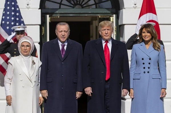 Ağ Evdə Trampla Ərdoğanın görüşü başlayıb
