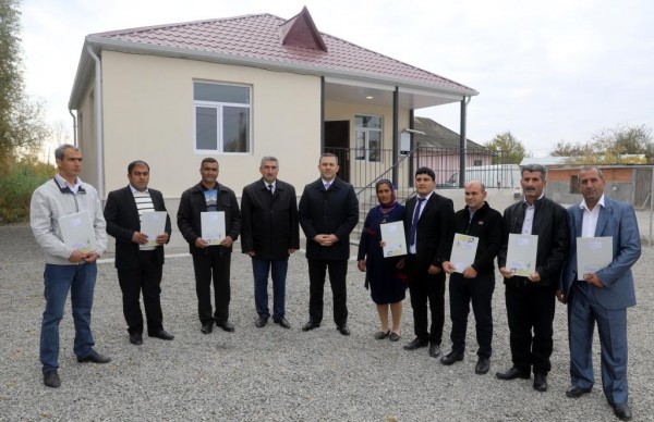 41 şəhid ailəsi və müharibə əlilinə ev verildi