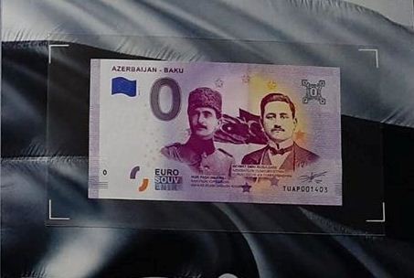 Rəsulzadə və Nuru Paşanın rəsmləri olan avro çap olundu - FOTO