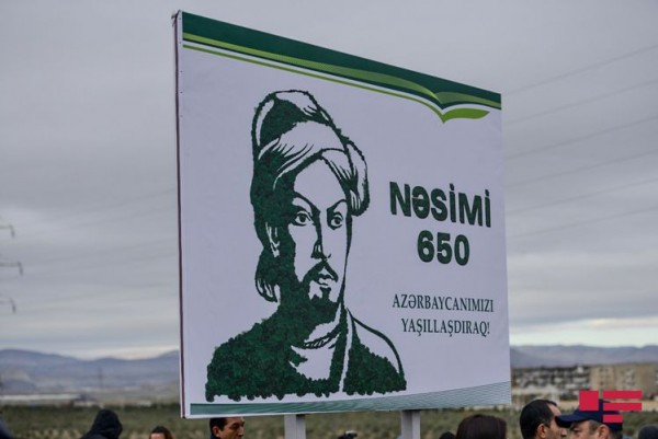 Nəsiminin 650 illiyi ilə bağlı Müşfiqabadda ağacəkmə aksiyası keçirilir