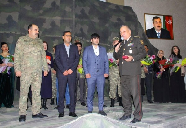 Qarabağ müharibəsi veteranına “Hərbi xidmətlərə görə” medalı təqdim olunub