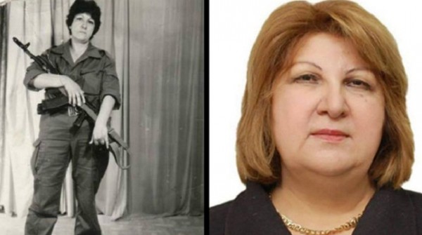 Prezidenti Xankəndindən təbrik etmək istəyən qadın döyüşçü ona MÜRACİƏT ETDİ