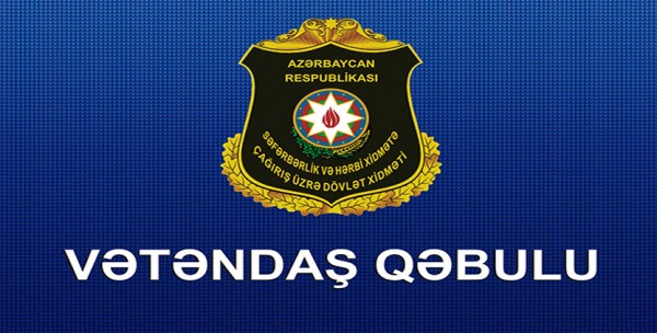 Dövlət Xidmətinin rəhbərliyi Sabirabad və Şirvanda vətəndaşları qəbul edəcək