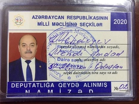 Mehdi Mehdiyevin namizədliyi qeydə alındı - FOTO