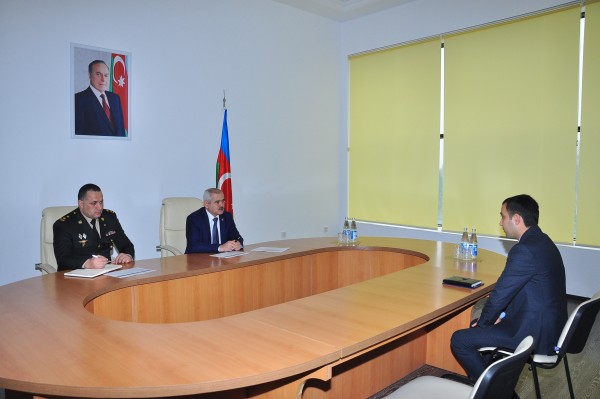 Dövlət Xidmətinin rəhbərliyi Sabirabad və Şirvanda vətəndaşları qəbul edib