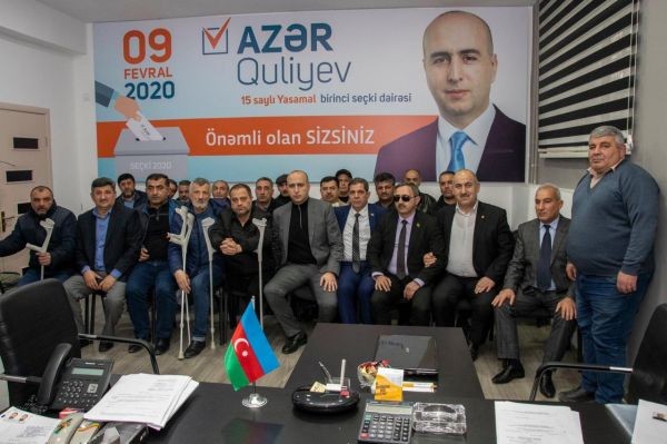 Qarabağ qazilərindən Azər Quliyevə - BÖYÜK ETİMAD