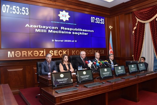 Mərkəzi Seçki Komissiyasında parlament seçkilərinin başlamasına dair mətbuat konfransı keçirilib