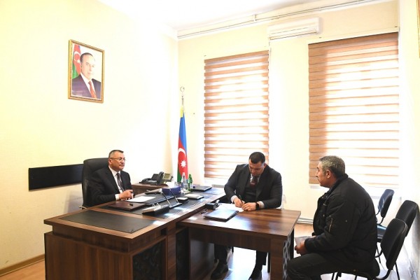 Dövlət Komitəsində vətəndaşların növbəti qəbulu keçirilib