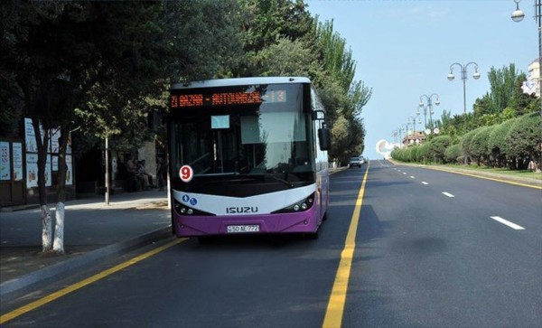 Sumqayıtda bu avtobuslarda pulsuz Wi-Fi quraşdırıldı