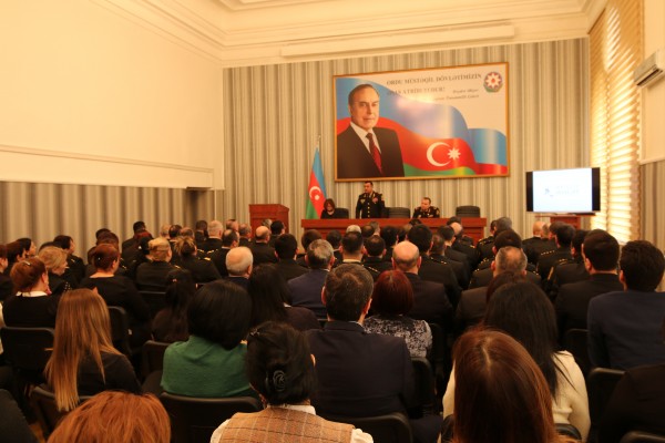 Xocalı qətliamı qurbanlarının xatirəsi Səfərbərlik və Hərbi Xidmətə Çağırış üzrə Dövlət Xidmətində anılıb