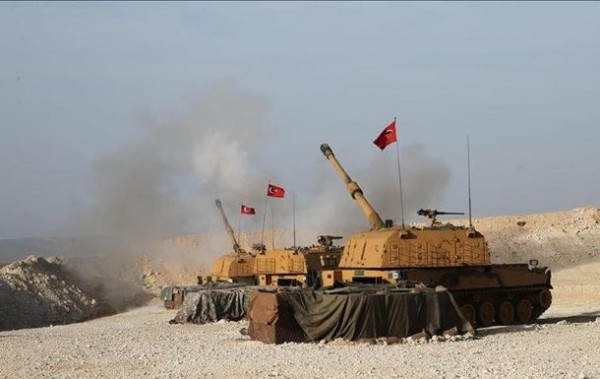 Türkiyə ordusu Suriya mövqelərinə yenidən zərbə endirməyə başlayıb