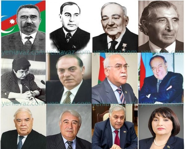 Topçubaşovdan Sahibə Qafarovaya qədər: Azərbaycan parlamentinin sədrləri — TAM SİYAHI