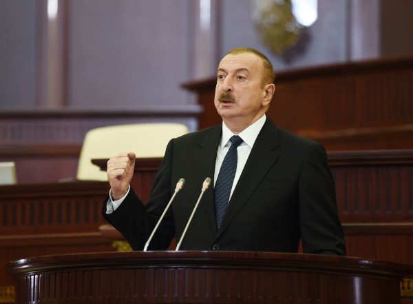 İlham Əliyev: Onlar tarixin zibilxanasındadırlar