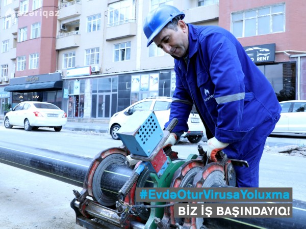 “Azəriqaz” koronavirusla bağlı aksiyaya qoşuldu