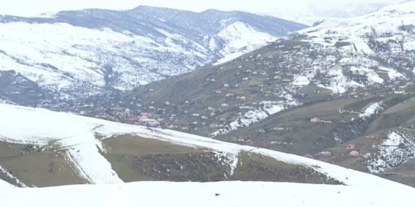 Azərbaycanın cənub bölgələrinə qar yağıb - FAKTİKİ HAVA