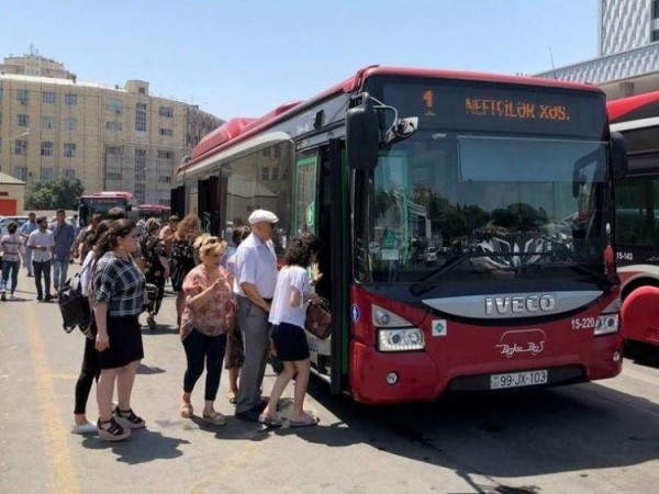 Bakıda bu şəxslər avtobusa buraxılmayacaq