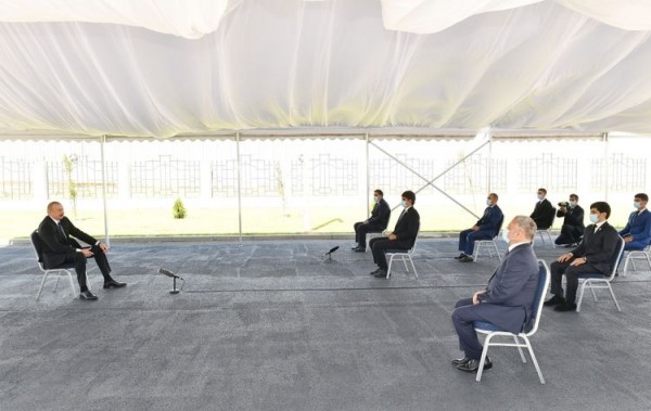 Prezident: "Dağlıq Qarabağda xunta rejimi tərəfindən keçirilmiş saxta seçkilər bir şoudur, bir təlxəklər tamaşasıdır"