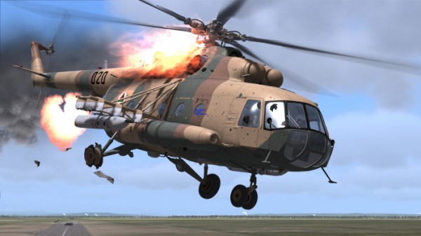 Hərbi helikopter qəzaya uğradı - Ölənlər var