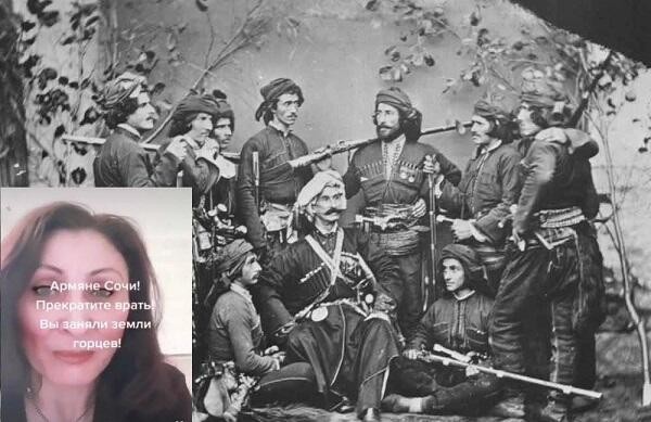 Rus qadından ermənilərə: Qarabağı işğal etdiniz, indi Soçini istəyirsiz? - Video
