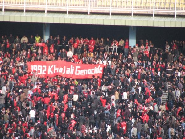 Xocalıya ədalət istəyən futbol fanatları olan komanda