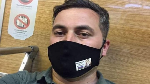 Rəsulzadənin fotosu olan maskanı taxdığı üçün saxlanılıb? - Rəsmi açıqlama