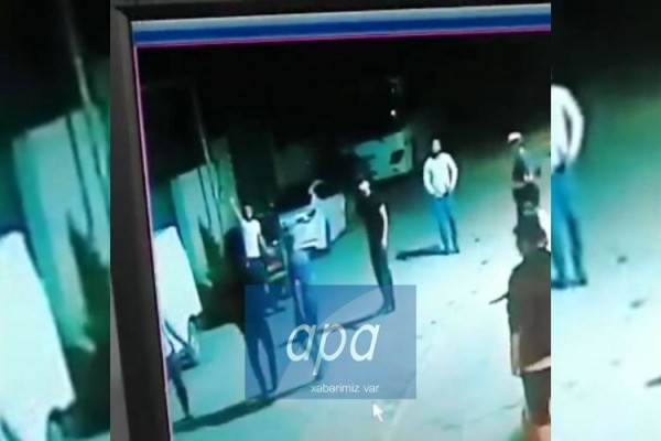 Bakıda kriminal avtoritetin öldürülmə anının görüntüləri yayılıb