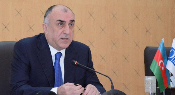 Elmar Məmmədyarov həmsədrlərlə danışıb