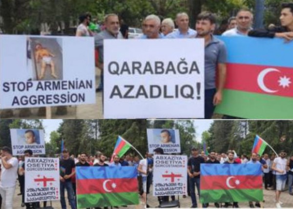 Marneulidə Azərbaycan və Gürcüstanın ərazi bütövlüyünün bərpa olunması tələb edilib