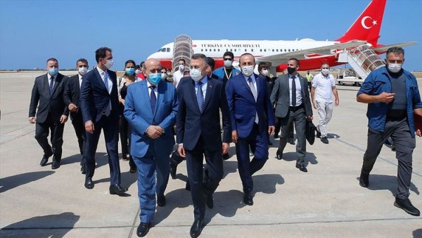 Türkiyənin vitse-prezidenti və Xarici İşlər naziri Livana səfər edib