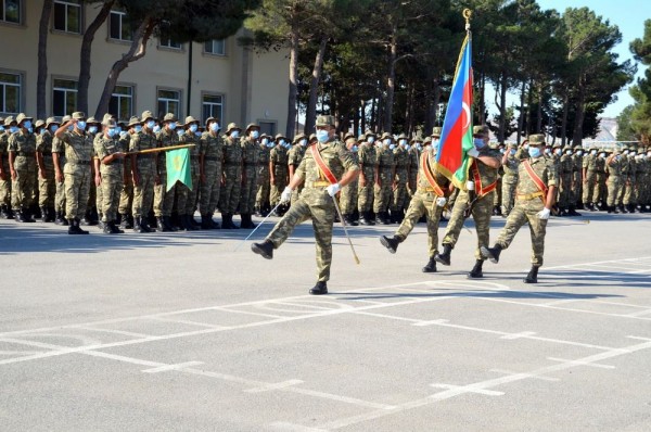 Azərbaycan Ordusunda andiçmə mərasimi - FOTO