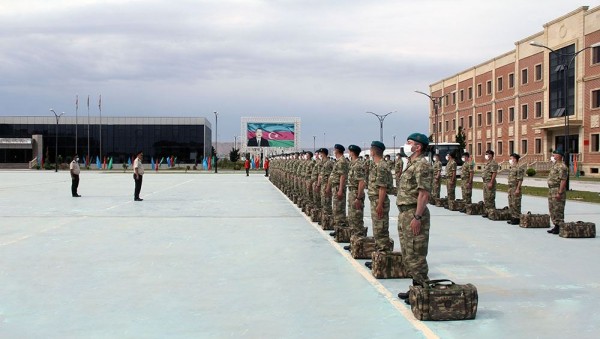Əfqanıstandakı sülhməramlılarımızın bir qrupu Azərbaycana qayıdıb